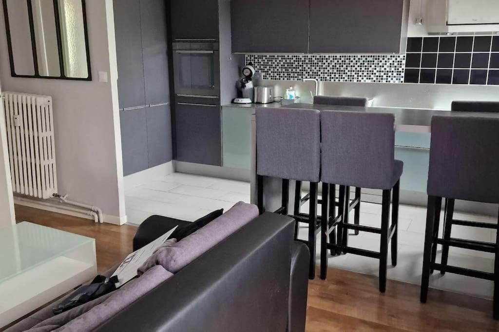 Appartamento Refuge Urbain Chic Avec Balcon Saint-Lo Esterno foto